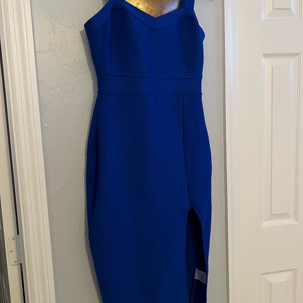 Blue dress